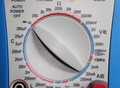 Funktionsumfang Multimeter.